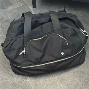 lululemon Black Duffel Bag